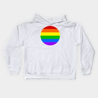 Rainbow Circle Kids Hoodie